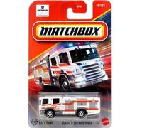 Matchbox Scania P 360 Camion de pompiers [blanc] 16/125, échelle 1:64
