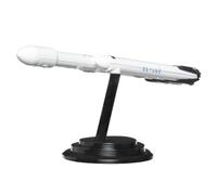 Matchbox Sky Busters en métal moulé sous pression inspiré par SpaceX Falcon Heavy Rocket - HHT44 ~ Fusée blanche super lourde ~ Comprend un tapis de jeu