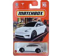Matchbox Tesla Model Y, 70 ans 89/100 [Blanc]