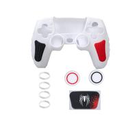 (Matches the image) Spider Controller Cover Case For PS5 With Thumb Grip Caps And Cover Wrap Sticker