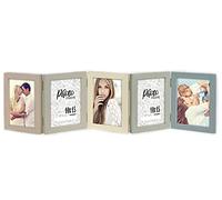 Matches21 Cadre photo à clipser pour 5 photos et images, multicolore, 1 pièce, 10 x 15 cm