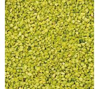 matches21 HOME & HOBBY Granulés décoratifs colorés - 5 kg - En vert - Sable décoratif grossier de 2 à 3 mm de diamètre - Pour vases à fleurs ou bols décoratifs - Pierres colorées comme décoration de