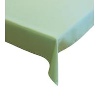 matches21 HOME & HOBBY Nappe 130 x 170 cm pour cuisine et table à manger, vert clair, lavable, avec effet lotus