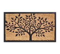 matches21 HOME & HOBBY Paillasson en coco résistant aux intempéries - Motif arbre - 45 x 75 cm