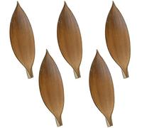 matches21 Lot de 5 bols de coco décoratifs décoratifs en forme de noix de coco pour l'automne et l'hiver séchés naturels 30-40 cm