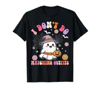 Matching Couple Halloween Spooky Boo Crew for Two T-Shirt