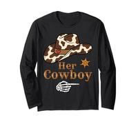 Matching Couples Her Cowboy Western His and Hers Manche Longue