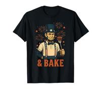 Matching en couple avec Funny Shake And Bake, le 4 juillet T-Shirt