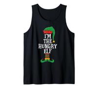 Matching Family Group I'm The Hungry Elf Funny Christmas Débardeur