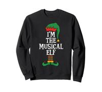 Matching Family Group I'm The Musical Elf Funny Christmas Sweatshirt