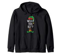 Matching Family Group What The Elf? Xmas Funny Christmas Sweat à Capuche