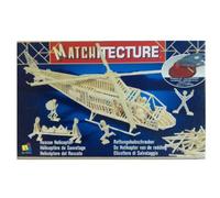Matchitecture - 56/6646 - Loisir Créatif - Hélicoptère de Sauvetage