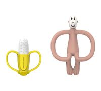 Matchstick Monkey Banana Soother & Monkey Teether coffret cadeau pour enfant 1 pcs