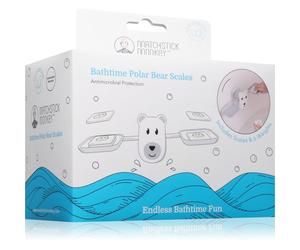 Matchstick Monkey Bathtime Scale Polar Bear jeu d’équilibre conçu pour les baignoires 12m+ 1 pcs