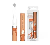 Matchstick Monkey Brosse à dents électrique Sonic Baby - Protection antimicrobienne - À partir de 3 mois - Teddy Tiger
