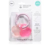 Matchstick Monkey Cooling Teether jouet de dentition effet rafraîchissant Pink/ Dusty Pink 3m+ 1 pcs