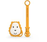 Matchstick Monkey Flat Face Teether & Soother Clip Coffret cadeau pour enfant Lion