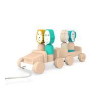 Matchstick Monkey Safari Jeep jouet à tirer 1 pcs
