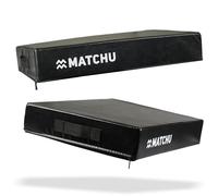 MATCHU - Drop Pads - Lot de 2 - Amortissement de haute qualité - Mousse durable - Housse en PVC résistante à l'usure - 75x57x15 CM - Noir