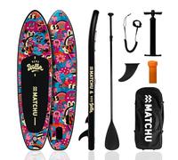 MATCHU - Planche Gonflable Sup Board - Paddle Board - Édition limitée - avec Certificat - Kit Complet - 320x81x15 CM - Charge maximale 150 KG - Collection Art (Yeye Weller Collection)