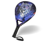 MATCHU - Raquette de Padel + Sac de Transport - Padel Racket - EVA Foam - 3D Grip Technology - 100% 18K Carbon - Bear, Gorilla, Panther ou Enfants (Panther - Expert - 100% 18K Carbon)