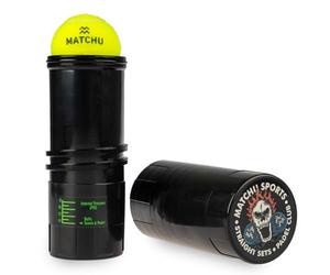 MATCHU - Régulateur de pression pour balles Padel et Tennis - Support de pression - Réparateur de pression - Ball Pressurizer - Pressure Keeper - Pressure Saver - Durée de vie prolongée - 22x8,3x CM
