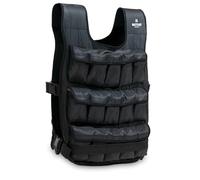 Matchu Sports - Gilet lesté 20 kg - réglable - noir - pour fitness et course - acheter un gilet lesté - gilet lesté - gilet lesté