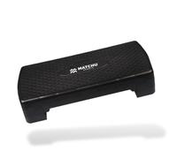MATCHU - Step Fitness Reglable - Réglable en Hauteur 9 et 14 CM - Poids maximum : 200 KG - Surface Antidérapante - Plastique - Noir
