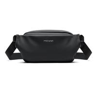 MATE ELAN Sac banane imperméable pour homme et femme, randonnée, voyage, course à pied, Noir-Normal, Medium, Sac banane de sport décontracté imperméable