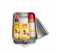 MATEC Germany Ersatzteile Ballistol Animal Coffret cadeau dans une boîte en acier inoxydable - Soin de la peau, du pelage et des pattes