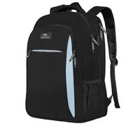 MATEIN Sac à Dos Homme 18,4 Pouces, Grand Sac Ordinateur avec Port USB, Antivol, Sac à Dos Business pour Travail, Voyage, Lycée, Collège, Étudiants, Femmes - Noir Bleu