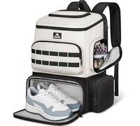 MATEIN Sac à Dos Ordinateur Portable 17 Pouces avec Compartiment Chaussures Amovible,Sac à Dos Travail Unisexe Isotherme,Imperméable et Antivol,Grande Capacité pour Sport,Gym,Université et Bureau,Gris