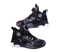 Mateju Chaussure Basketball pour Garçon, Chaussure de Basketball Garçon Hautes, Chaussures de Basket-Ball pour Fille, 31-40 Sneakers Confortables pour Petit Enfant/Grand Enfant