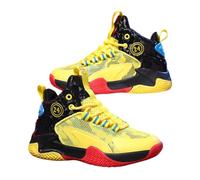Mateju Chaussure Basketball pour Garçon, Chaussure de Basketball Garçon Hautes, Chaussures de Basket-Ball pour Fille, 31-40 Sneakers Confortables pour Petit Enfant/Grand Enfant