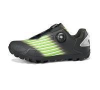 Mateju Chaussure de Cyclisme VTT Homme Femme avec Cale, Unisexes Respirantes Chaussure VTT Compatibles SPD de Vélo Route en Plein Air Sneakers -DC02 (Vert,46)