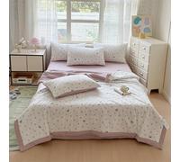 Mateju Couette Ete Legere et Fine,Couette Ete 1/2 Personnes 150gsm en Microfibre,Édredon Matelassée Toutes Les Saisons Légère, Idéale pour Nuits d’Été (Cœur 2,150x230cm)