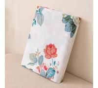 Mateju Drap Plat Microfibre 1 2 Personne, Drap Plat sans Elastique Imprimé Respirant Confortable Doux Facile à Entretenir pour Toutes Saisons, Chambre Maison Hôtel (Pivoine,150x230cm)