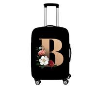 Mateju Housse Valise 3D Imprimé Housse de Valise Élastique Housse Protection Valise Lavable Housse de Protection pour Bagages Luggage Cover en Spandex S-XL (Rose B,XL)