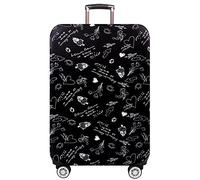 Mateju Housse Valise Housse de Valise Élastique Épais Housse Protection Valise Lavable Housse de Protection pour Bagages Luggage Cover en Spandex S-XL (XL,Illustration)