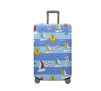 Mateju Housse Valise Housse de Valise Élastique Housse 3D Cartoon Sail Protection Valise Lavable Housse de Protection pour Bagages Luggage Cover 18-32 Pouces (Anime,M)
