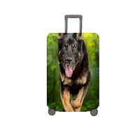 Mateju Housse Valise Housse de Valise Élastique Housse 3D Grand Chien Protection Valise Lavable Housse de Protection pour Bagages Luggage Cover 18-32 Pouces (Chien 7,S)