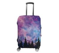 Mateju Housse Valise Impression de Ciel Étoilé, Housse de Valise Élastique Housse Protection Valise Lavable Housse de Protection pour Bagages Luggage Cover (Ciel étoilé 8,S)
