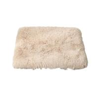 Mateju Panier Moelleux pour Chien, Panier Chat Rectangle en Peluche Coussin Chien Lit pour Chat Interieur Confortable avec Fond Antidérapant & Fermeture Éclair, Amovible (Couleur Kaki,75x50cm)