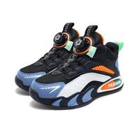 Mateju Surface en Maille Chaussure Basketball, Chaussure de Basketball Garçon Loisirs, Chaussures de Basket-Ball pour Fille, Sneakers Confortables pour Petit Enfant/Grand Enfant