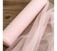 Mateju Voilage Arche Mariage Tenture en Tulle Semi-Transparent Extra Long Drapé Mousseline de Soie Rideaux de Lit Baldaquin pour Fond de Décor, Mariage, Cérémonie, Fête (Rose,0.76 * 10m)