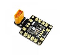 Matek Systems PDB XT60 avec Carte de Distribution d'énergie en cuivre Bec 5 V et 12 V 2 oz Compatible avec hélicoptères RC FPV quadrirotor et multicoptère(1 Piece)