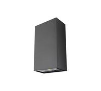 Matel Aplique LED Luxe RECTANGU.GRIS IP54 6W.N