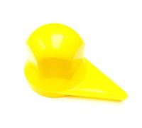 Matel Service Lot de 10 cache-écrous de roue jaunes avec indicateur de position pour camion Ø 33 mm
