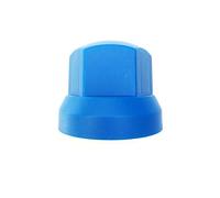 Matel Service Lot de 10 capuchons d'écrou de roue Bleu Ø 32 mm Pour camion