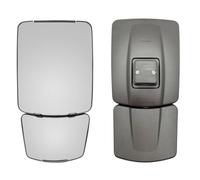 Matel Service Rétroviseur extérieur ACV0805960 G304810150020 convexe avec spot aveugle, homologué E20 - Convient pour New Holland T4 T5 Serie, Case IH Farmall LUXXUM, Steyr Compact, Ø 17 mm, 435 x 223